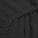 Teddy hoeslaken - antraciet - 7