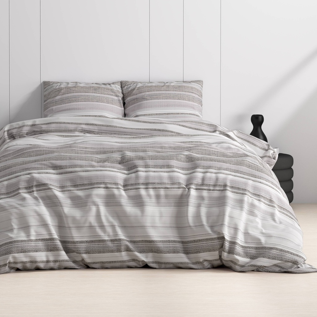 [8719242084953] POSTELJINA SATEN SCANDINO WHITE (140X200-220)
