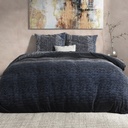 [8719242065969] POSTELJINA FLANEL GRADIENT KNITS BLUE (140X200-220)