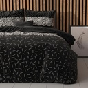 [15026642] POSTELJINA ELEGANCE DERVIO ANTHRACITE (140X200)
