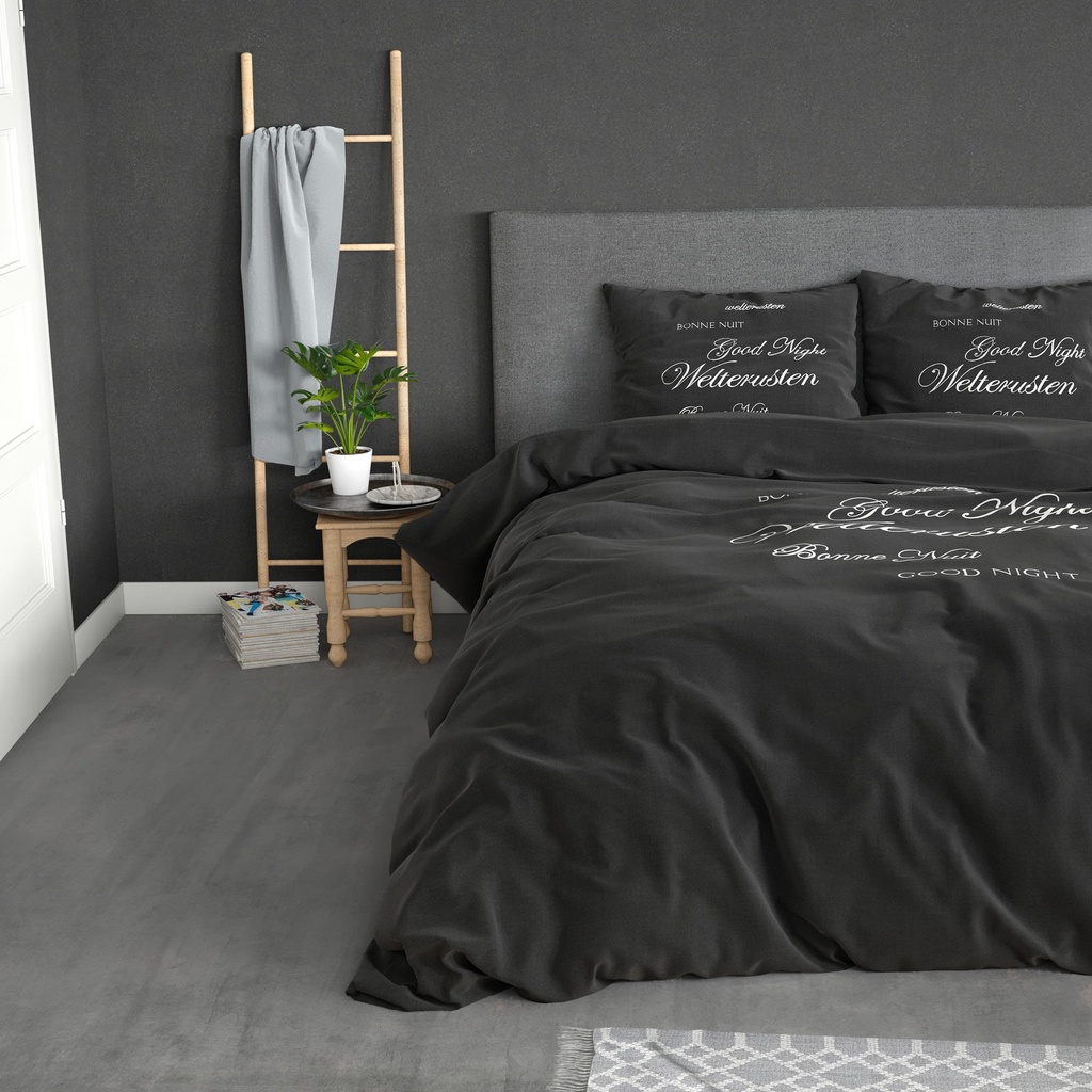 [15022719] POSTELJINA WELTERUSTEN BLACK (140X200)
