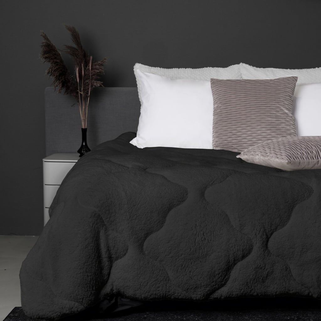[17019777] LAZYBED ALL IN ONE TEDDY ANTHRACITE (140X200)