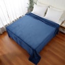 [17026556] DEKA WAFFLE BLUE (150X200)