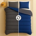 [17019803] LAZYBED ALL IN ONE GREY-BLUE (140X200)