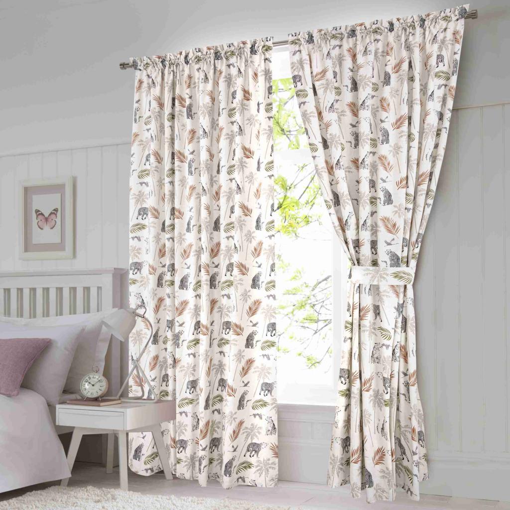 SET OD 2 ZAVJESE TROPICAL LEOPARD