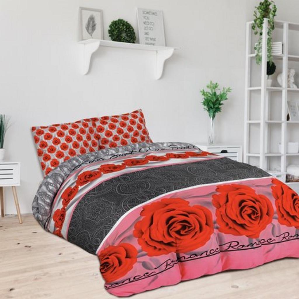 POSTELJINA ROMANCE ROSE