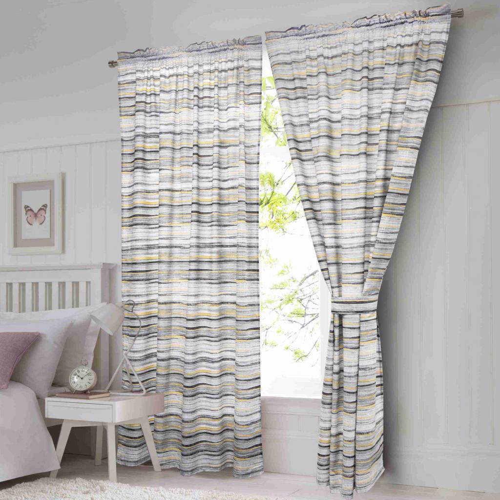 SET OD 2 ZAVJESE BRUSH STRIPE