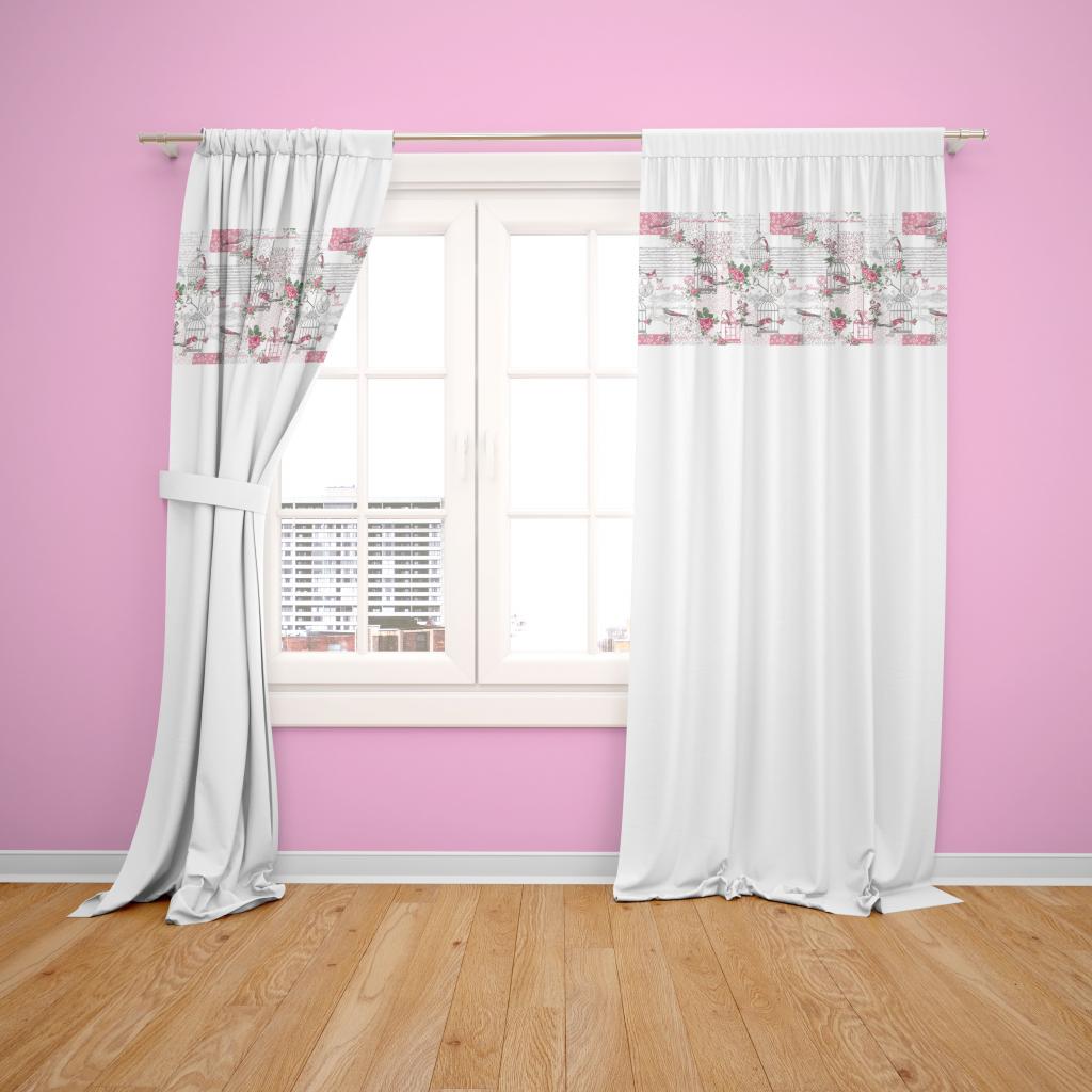 SET OD 2 ZAVJESE BIRDCAGE
