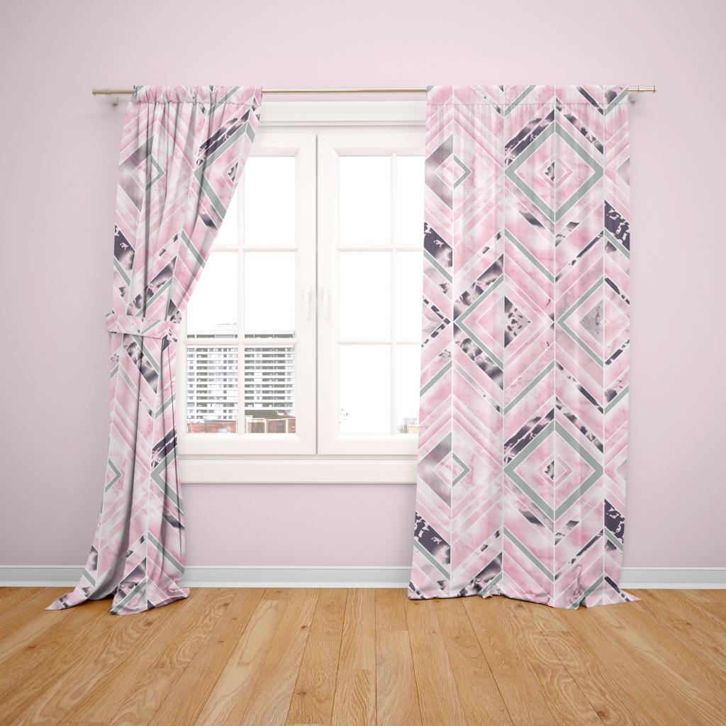 SET OD 2 ZAVJESE CHEVRON