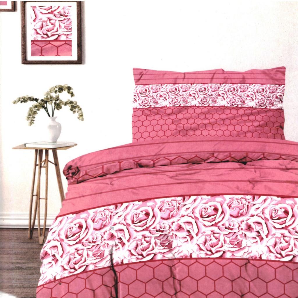 POSTELJINA PINK ROSES