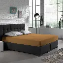 PLAHTA S GUMICOM JERSEY DVOSTRUKO TKANJE TAUPE