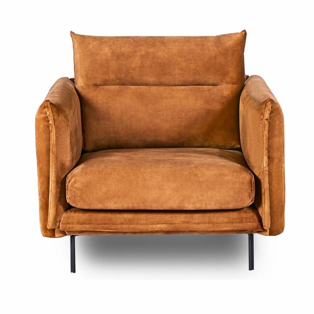 FOTELJA ART COPPER BROWN