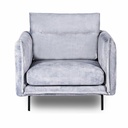 FOTELJA ART SILVER GREY