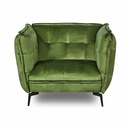 FOTELJA COMFORT BUTTON MOSS GREEN