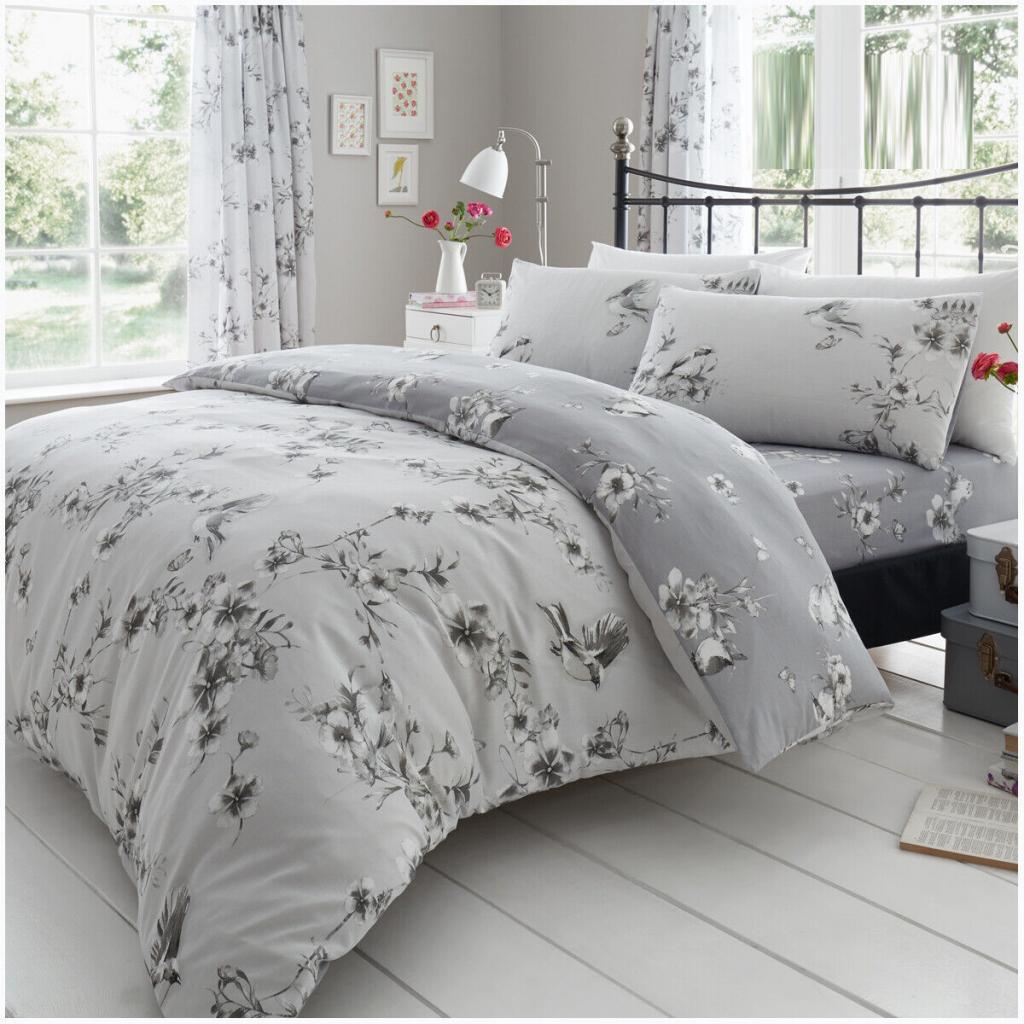 POSTELJINA BIRDIE BLOSSOM GREY