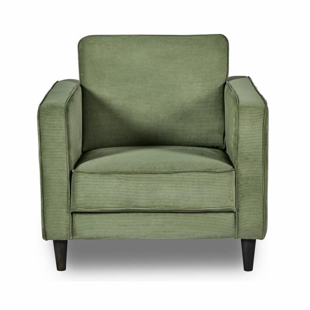 FOTELJA STRIPE OLIVE GREEN