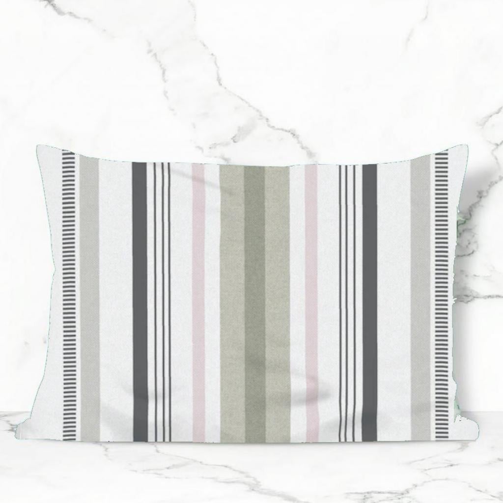 JASTUČNICA FLANEL STRIPE OLIVE