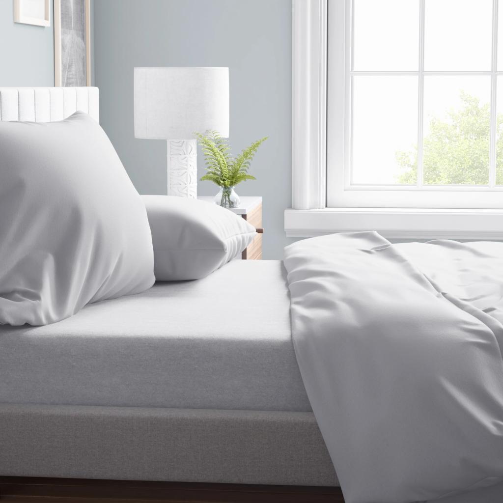 RAVNA PLAHTA FLANEL WHITE