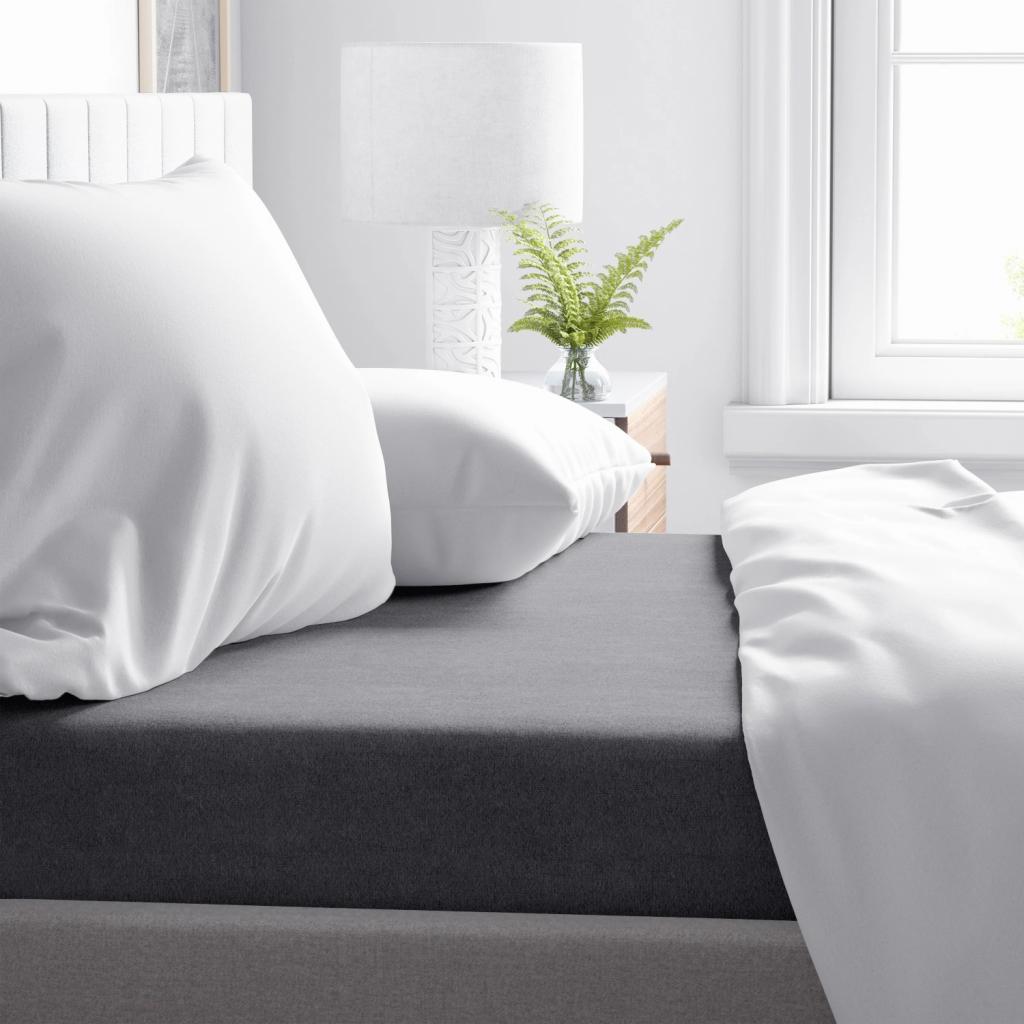 RAVNA PLAHTA FLANEL ANTHRACITE