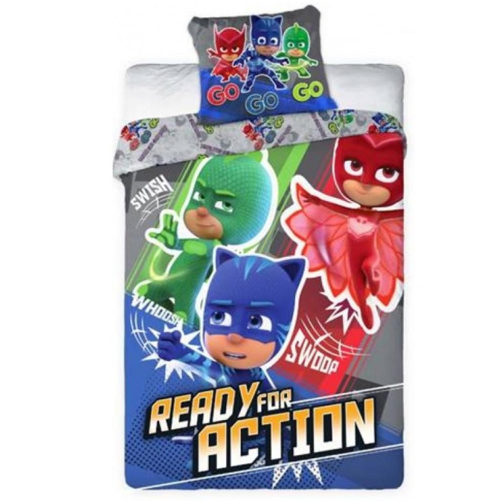 POSTELJINA PJ MASKS GO GO GO