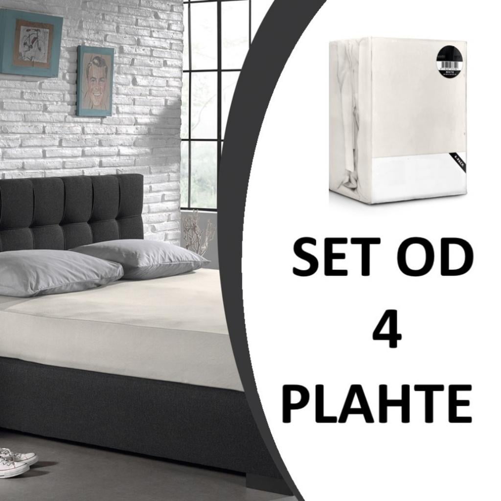 SET OD 4 PLAHTE PLATNO KREM