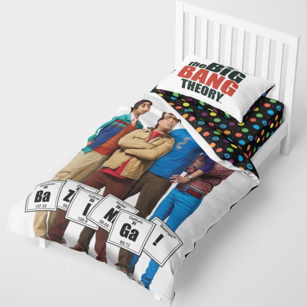 POSTELJINA THE BIG BANG THEORY BAZINGA