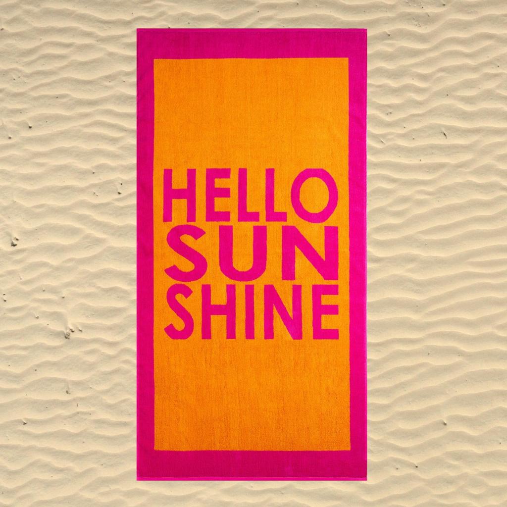 PLAŽNI RUČNIK HELLO SUNSHINE
