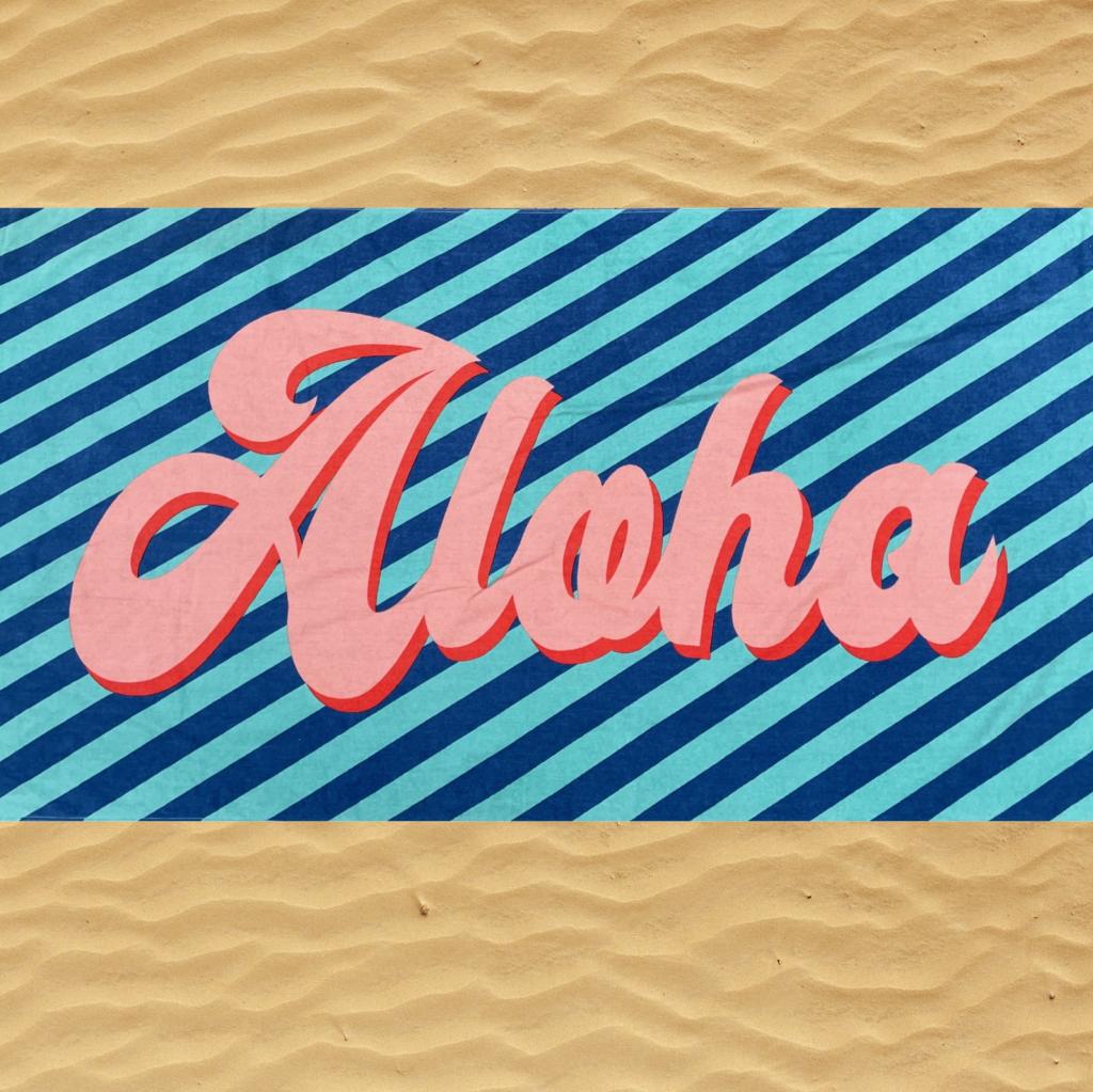 RUČNIK ZA PLAŽU ALOHA