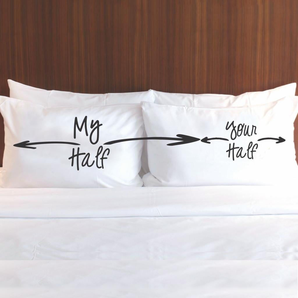 SET OD 2 JASTUČNICE MY HALF YOUR HALF