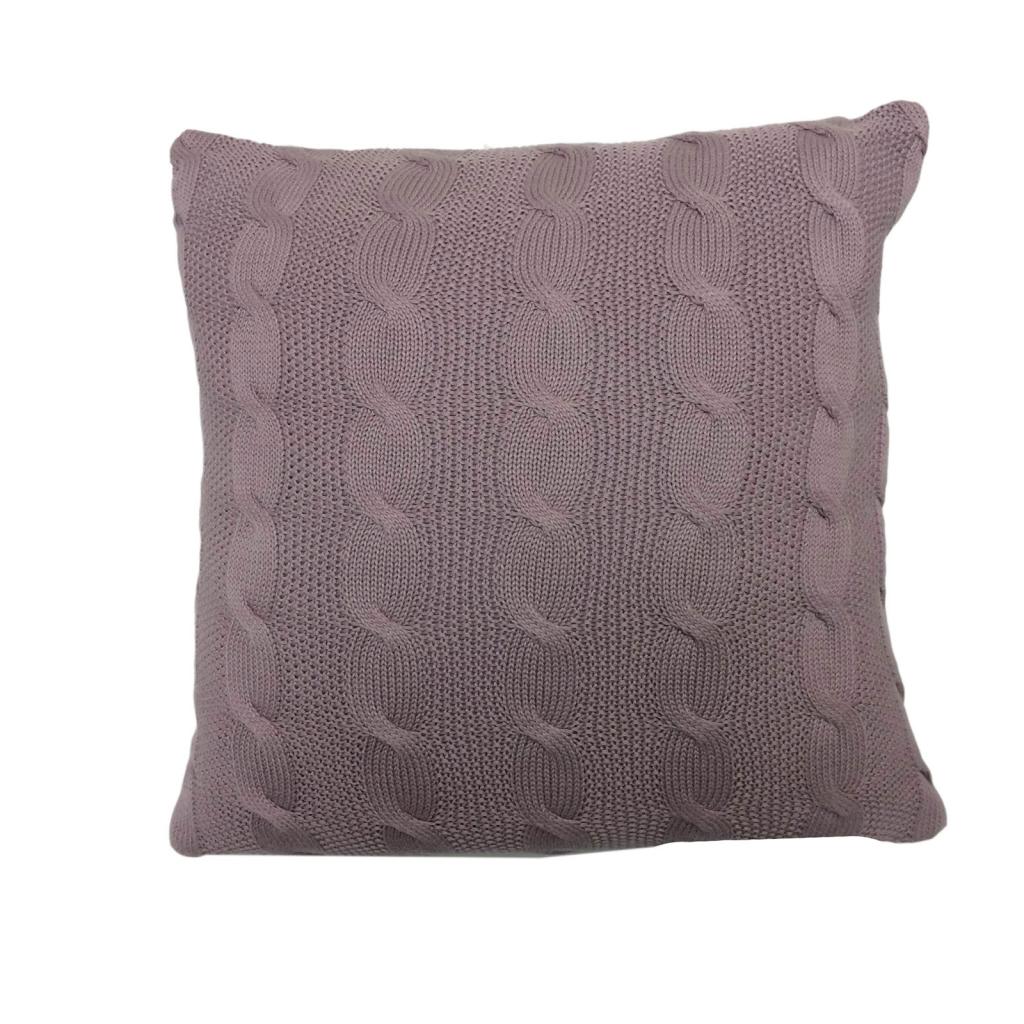 JASTUČNICA PLETENA LAVANDA
