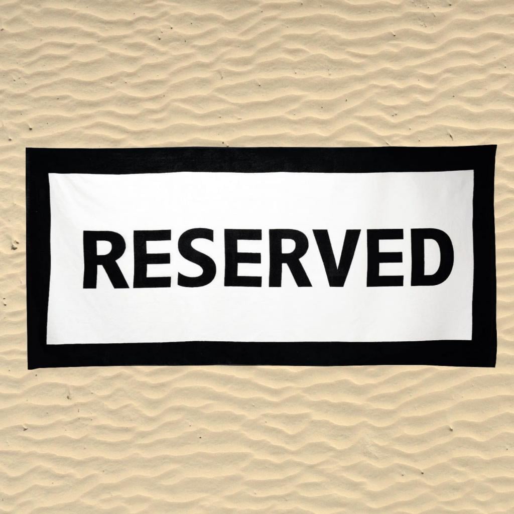 PLAŽNI RUČNIK RESERVED
