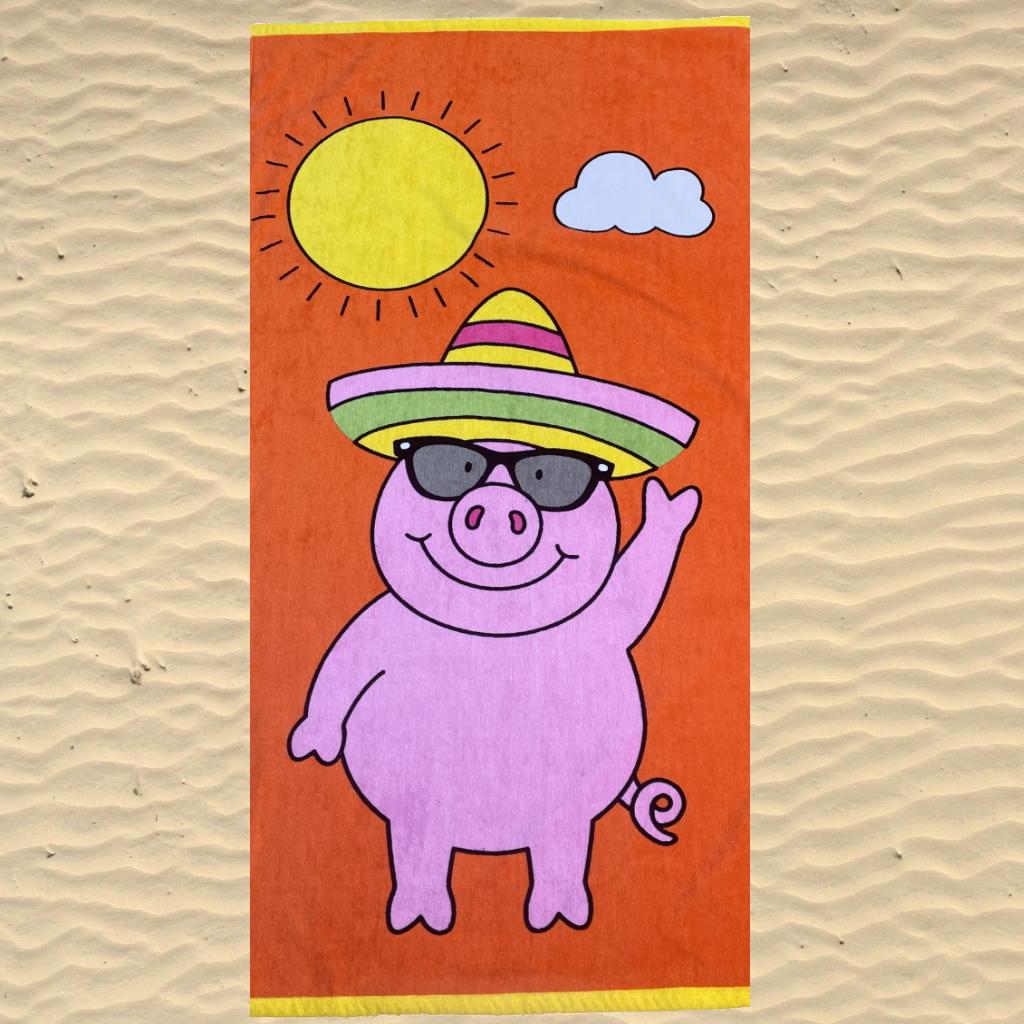 RUČNIK ZA PLAŽU SUMMER PIG