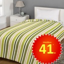 DEKA FLIS STRIPED ZELENA
