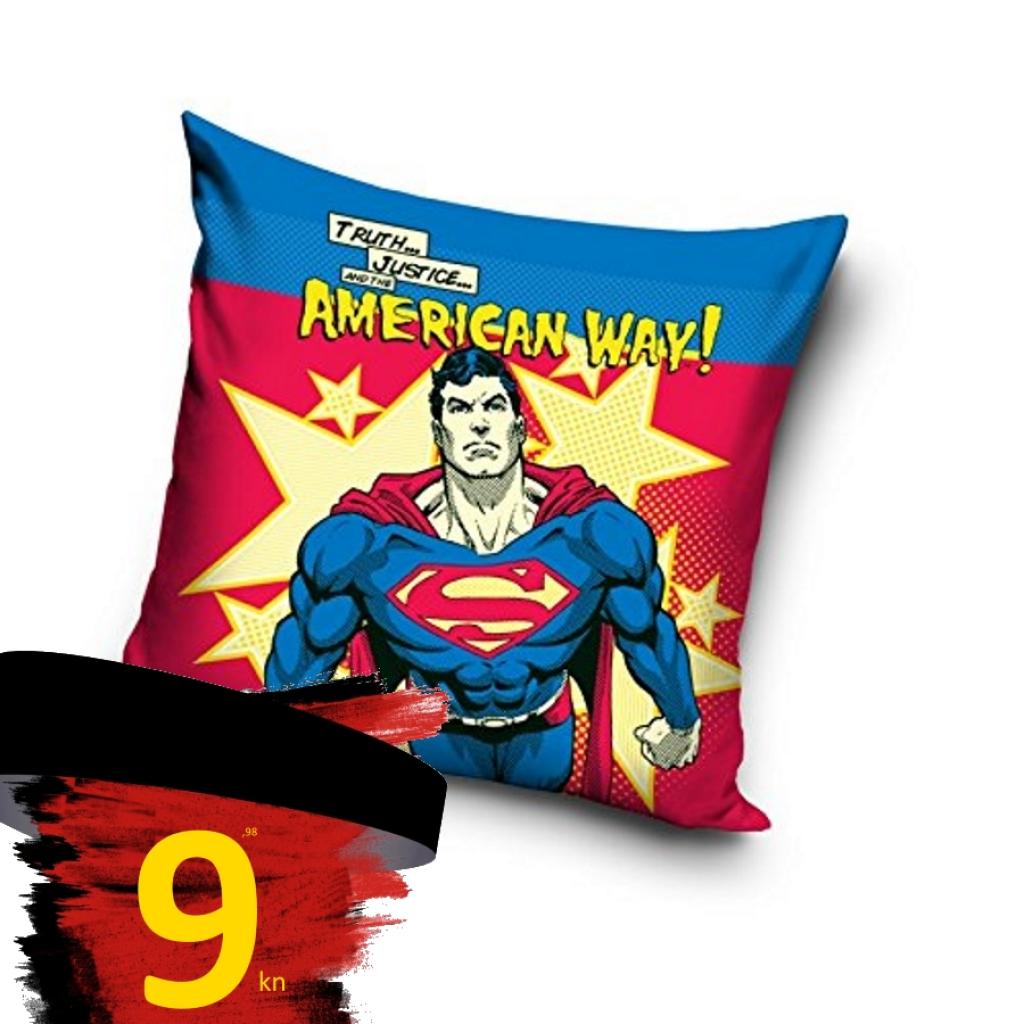 JASTUČNICA SUPERMAN AMERICAN WAY