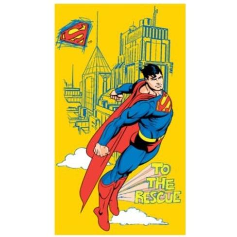 RUČNIK SUPERMAN ŽUTI