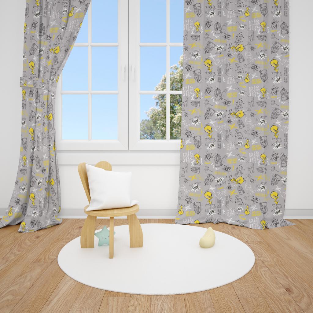 SET OD 2 ZAVJESE TWEETY PUDDY TAT