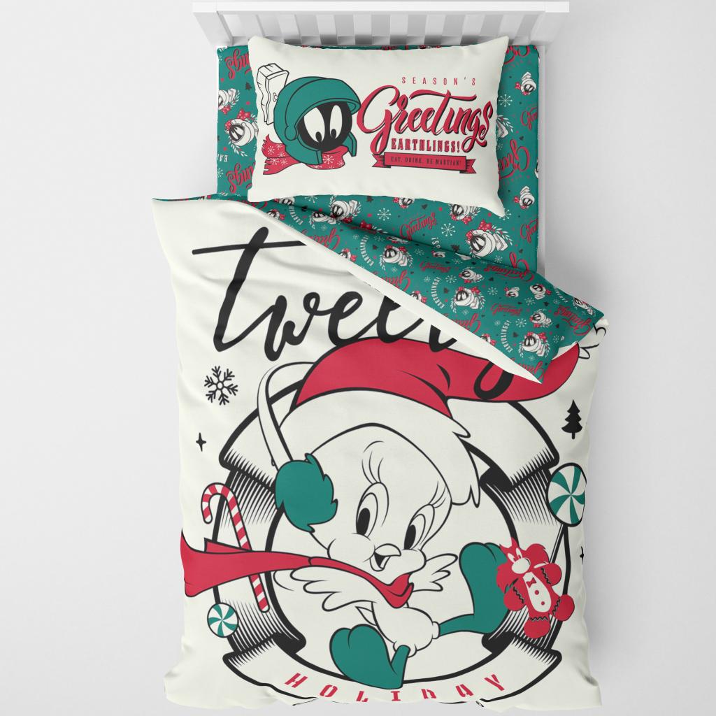 POSTELJINA TWEETY XMAS HOLIDAY