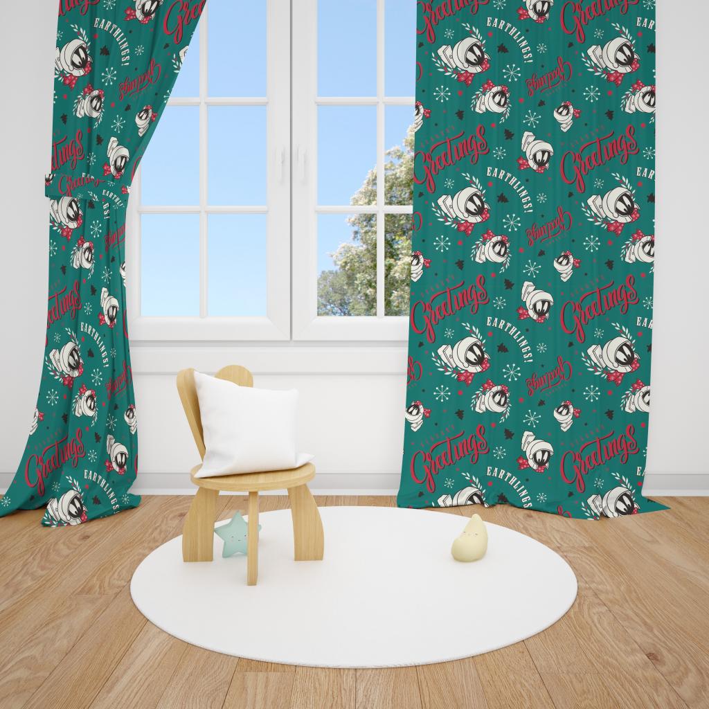 SET OD 2 ZAVJESE XMAS TWEETY HOLIDAY