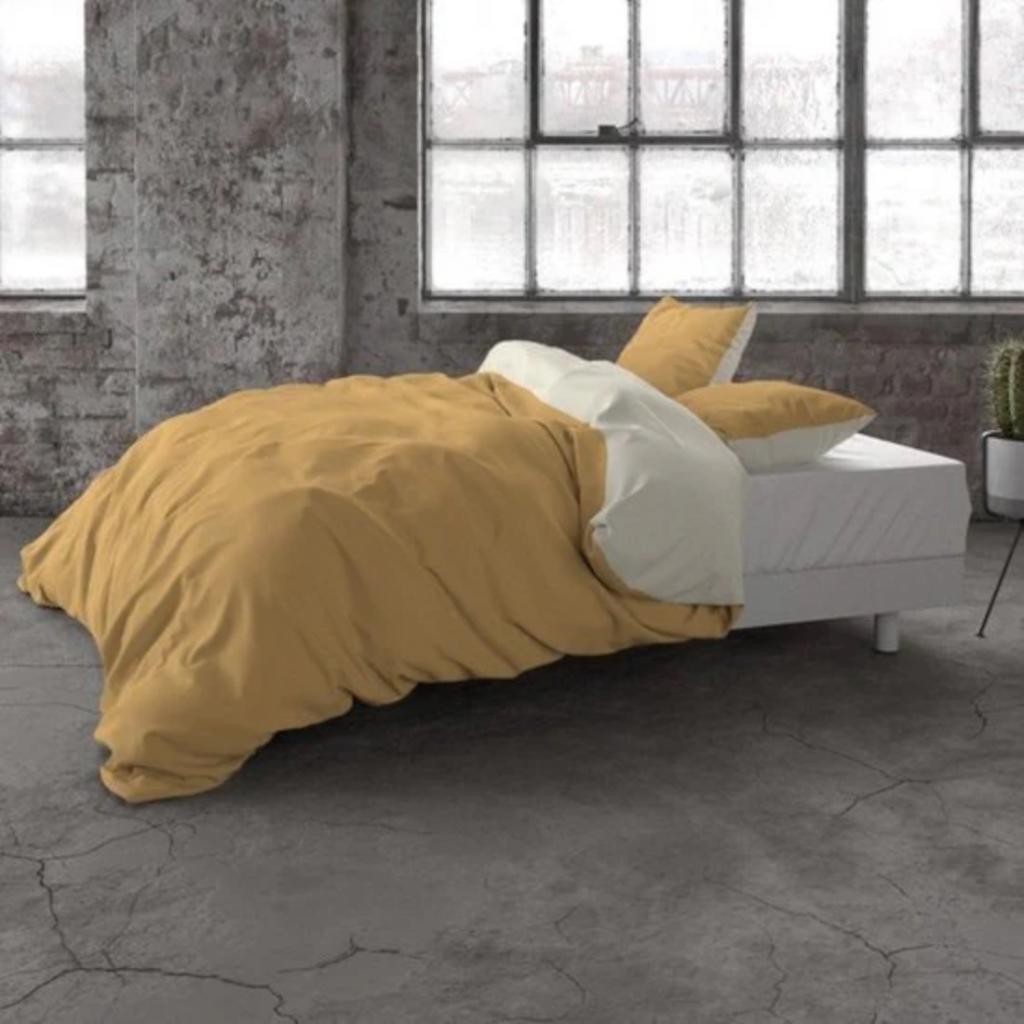 POSTELJINA TWO TONE CREAM/TAUPE