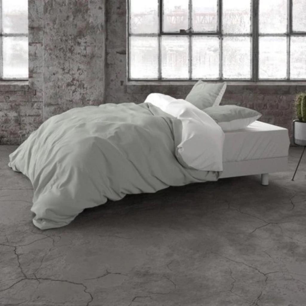 POSTELJINA TWO TONE GREY/WHITE