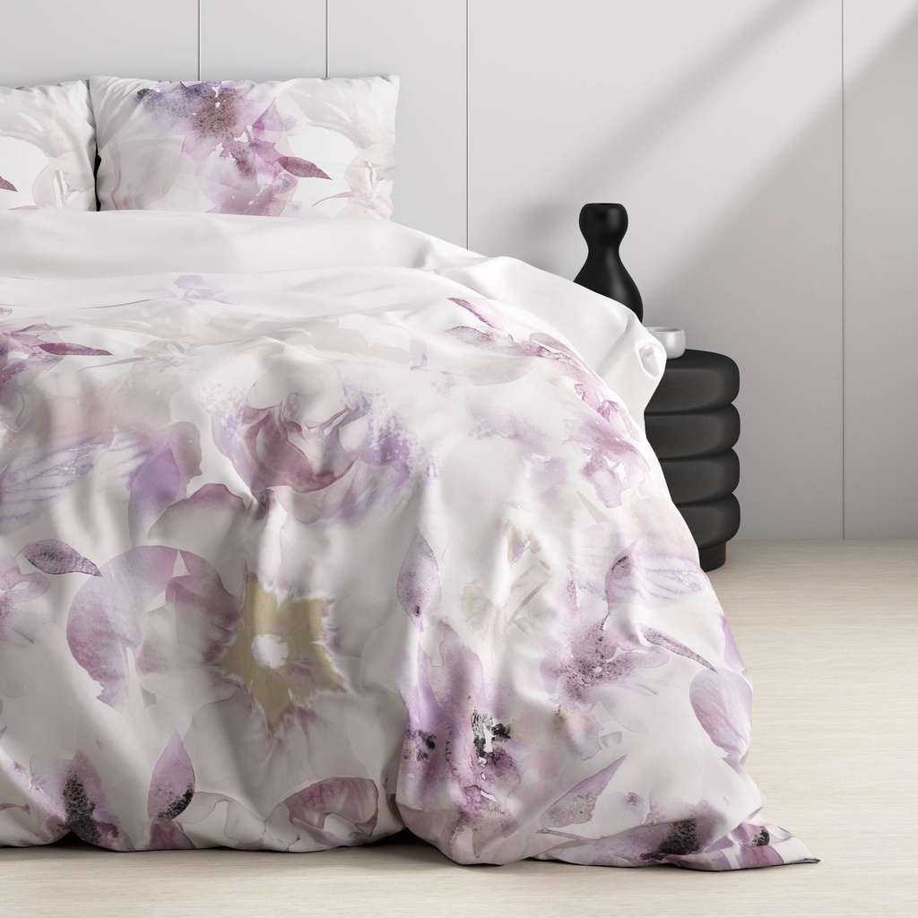 POSTELJINA SATEN ELVIRA PURPLE