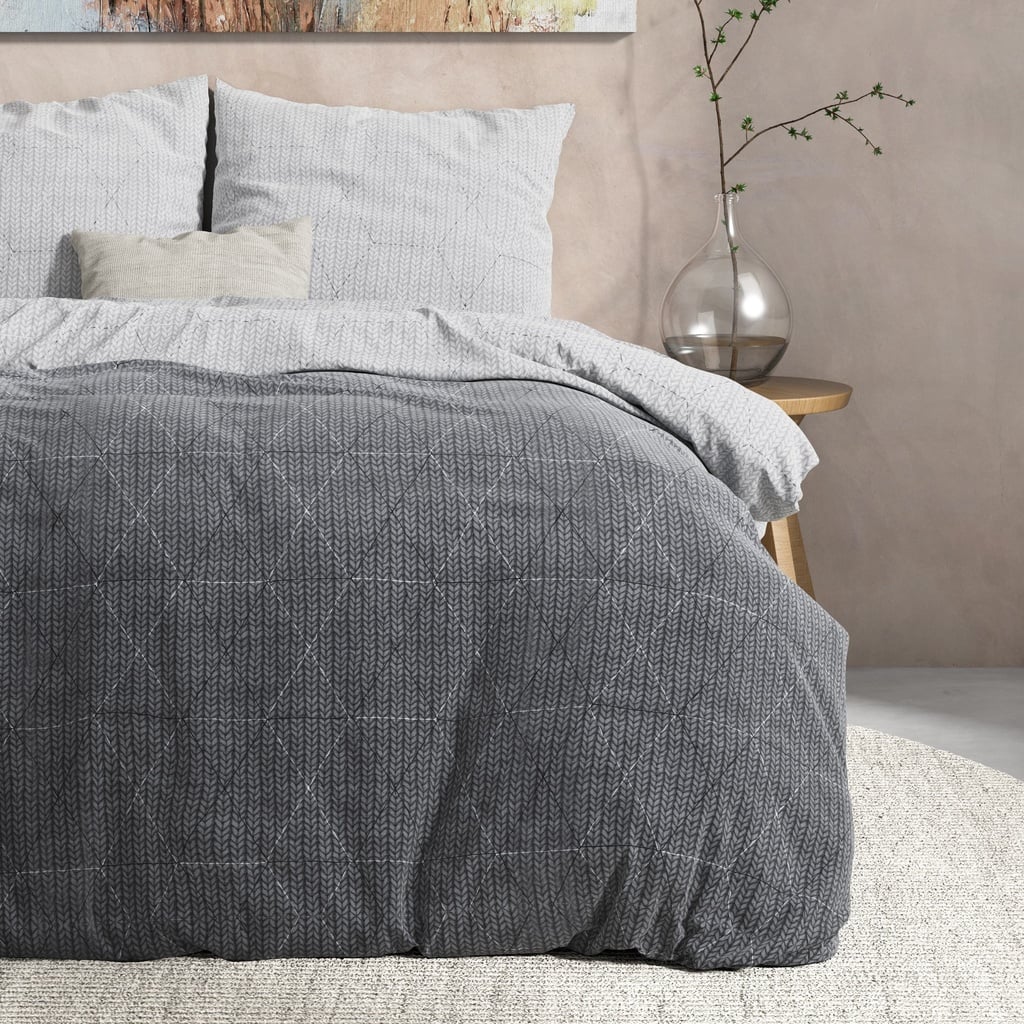 POSTELJINA FLANEL QUINN ANTHRACITE