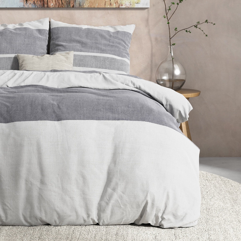 POSTELJINA FLANEL SKYLAR ANTHRACITE