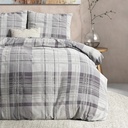 POSTELJINA FLANEL THEOTIS GREY