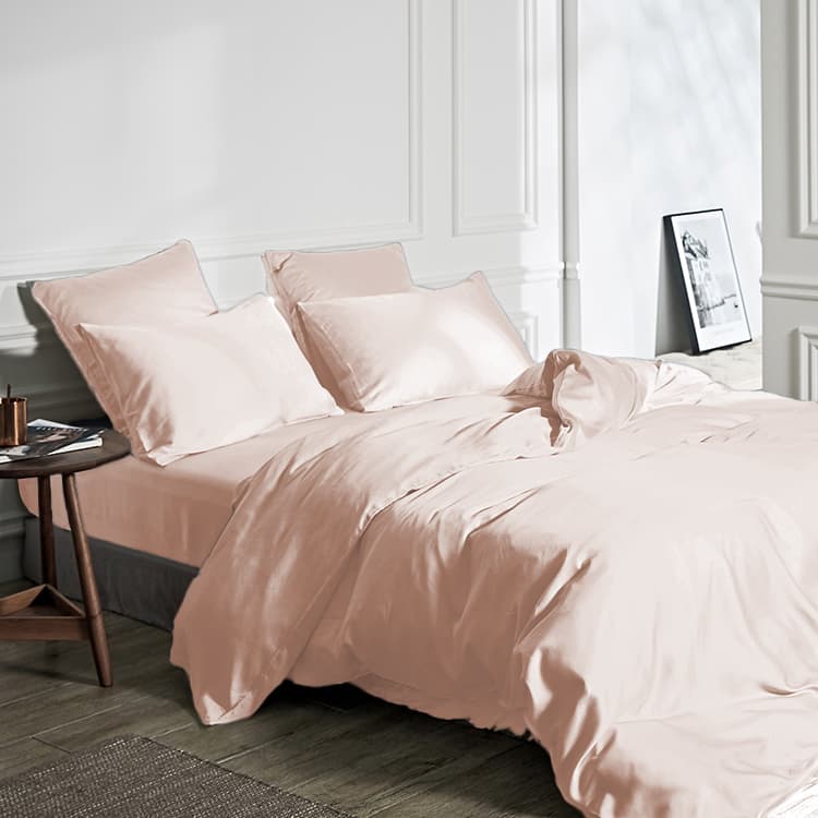POSTELJINA OD BAMBUSA POWDER PINK