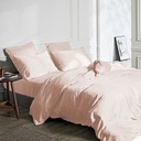 POSTELJINA OD BAMBUSA POWDER PINK