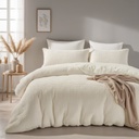 POSTELJINA TEDDY CHECK CREAM 