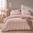 POSTELJINA TEDDY CHECK PINK 