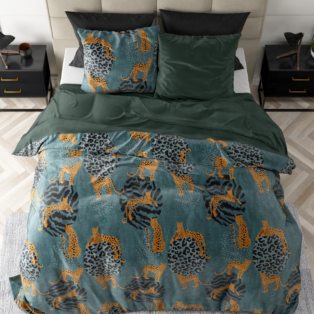 POSTELJINA VELVET AXEL GREEN 