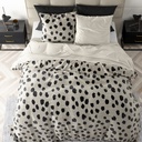 POSTELJINA VELVET STIP WHITE 